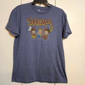 VTG Mens M Gap KELLOGG'S Rice Krispies Cereal Elves Snap Crackle Pop Tee Shirt